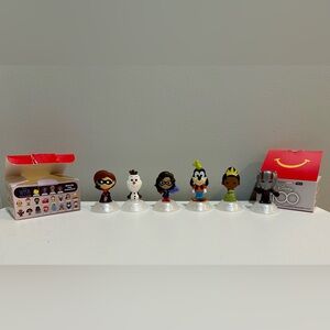 McDonald’s 100th Anniversary Disney Character Figurine Set - Multicolor